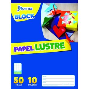 Block Actividades 1460 Multicolor Lustre 50H Trazitos 1.0 Pza