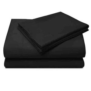 Set de Sabanas Microfibra Matrimonial Negro Kyuden Home