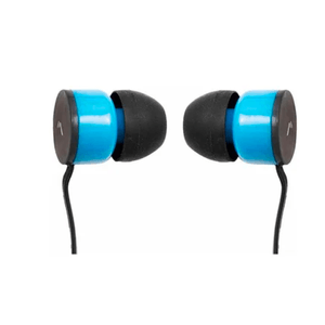 Audífonos Manos Libres Mitzu MH-2023BK negros con estuche azul  ENDOMEX