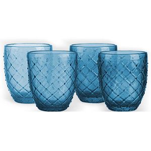 Set de 4 vasos Tissu Azul Kyuden Home