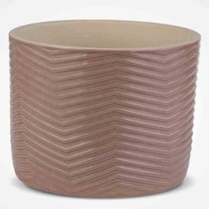 Maceta Capitoné Rosa De Cerámica Kyuden Home