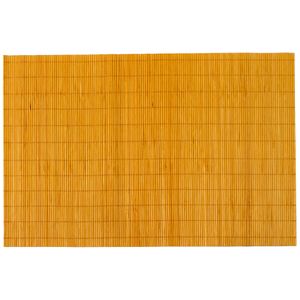 Set de 8 Manteles Ind. de Bambú Naranja 30x44 cms Casamia