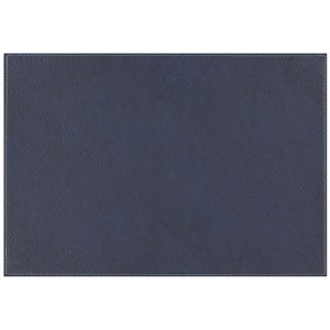 Set de 6 Manteles Ind. Olivia Azul 33x45 Poliéster y Pvc CasaMia