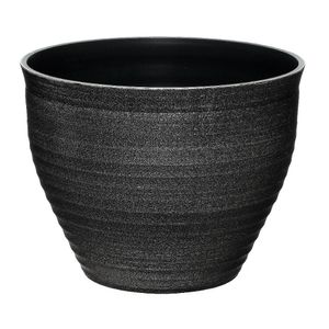 Maceta Flora Grande Antique Silver 35 diám X 28 cm alto CasaMia