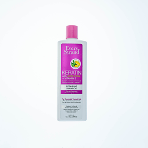 Every Strand - Shampoo  Reparador con Keratina y Aloe Vera + Vitamina E 399ml