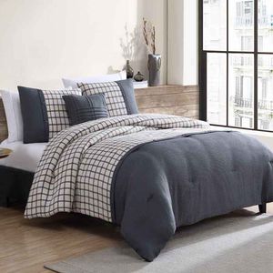 Set de Edredón 4 piezas Scotland Matrimonial/Queen size Kyuden Home