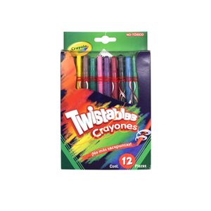 Crayones C/12 Twistables Crayola