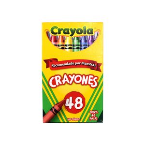 Crayones C/48 Redondos Crayola